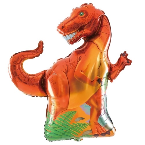 Balon foliowy dinozaur urodziny hel dekoracja